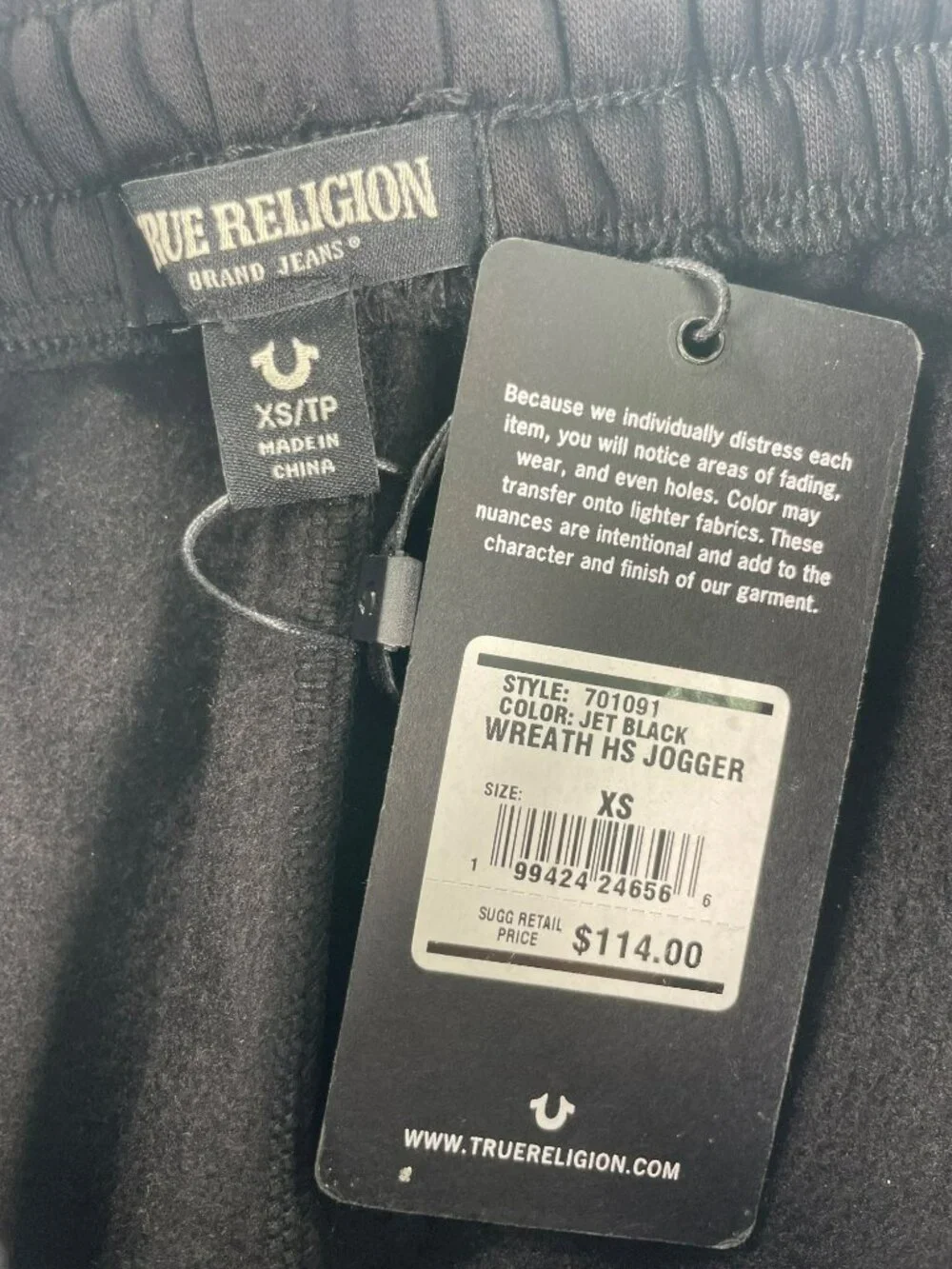 True Religion these jogger